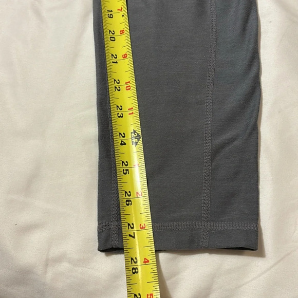 ODODOS High Waisted Yoga Leggings with Pockets - Charcoal size M - Picture 6 of 9